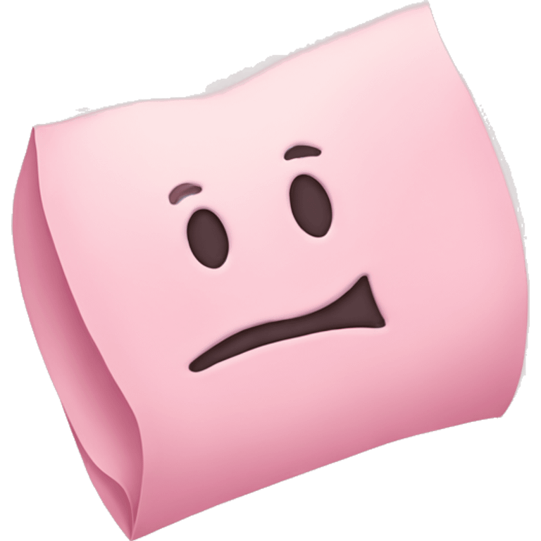 pastel pink note emoji