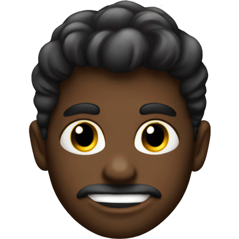 emoji de coração preto com fogo emoji