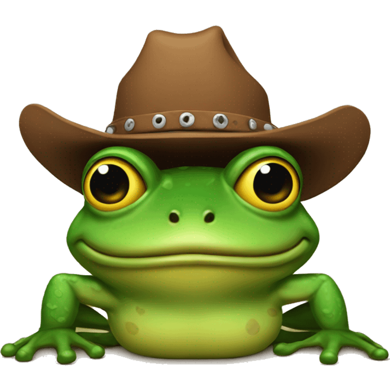 cowboy frog emoji