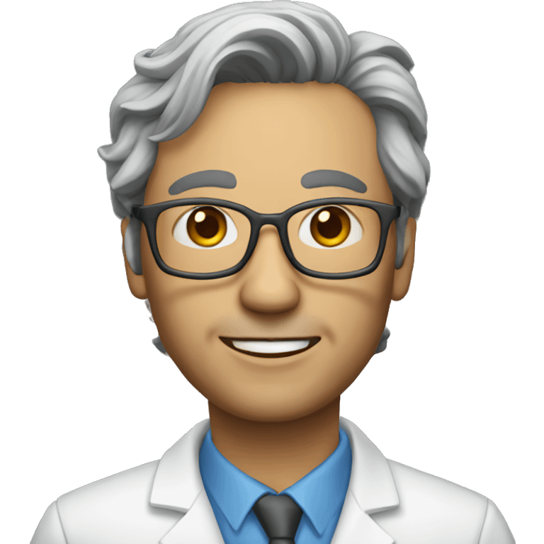 professor-infectious disease specialist, 42-year-old man emoji