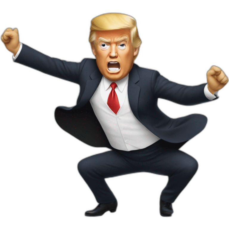 Trump qui dance emoji