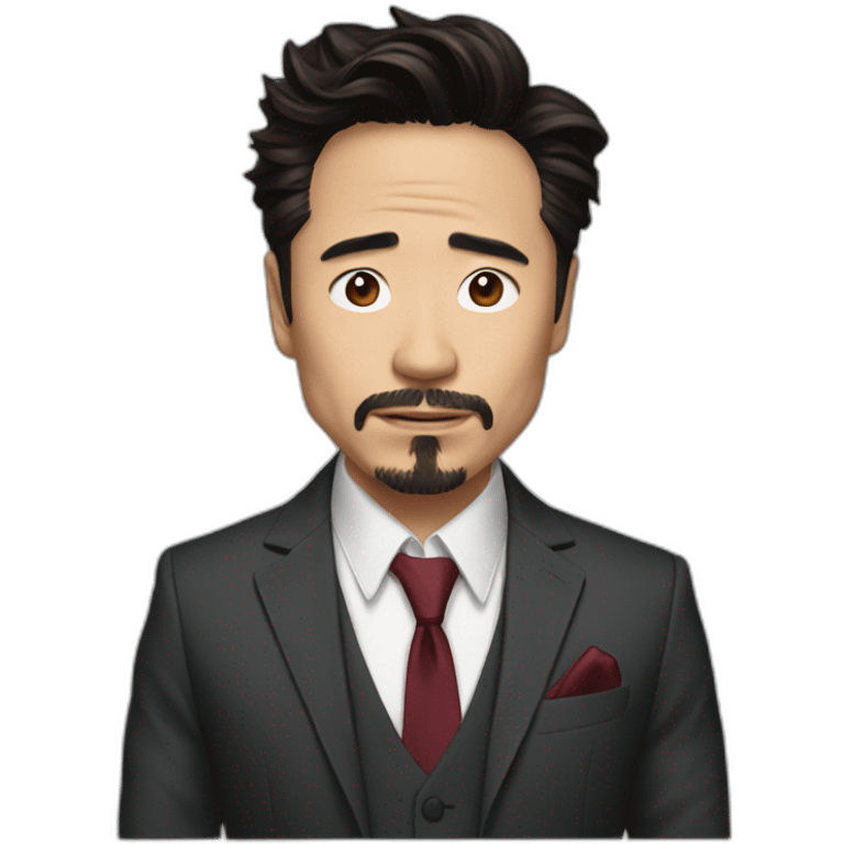 asian RDJ emoji