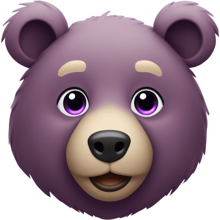 Purple Bear emoji