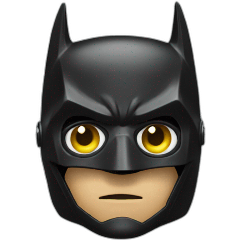 Batman with camera emoji