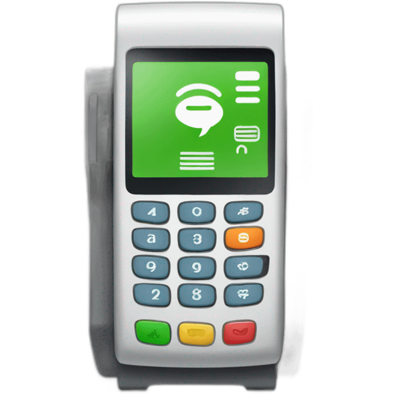 mobile payment terminal emoji