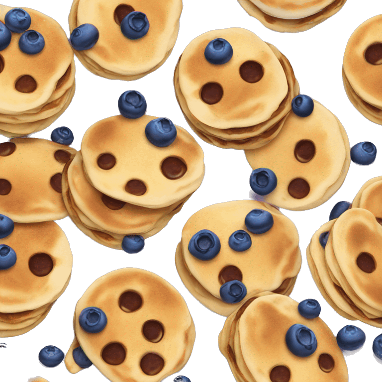 Blueberry Pancakes emoji