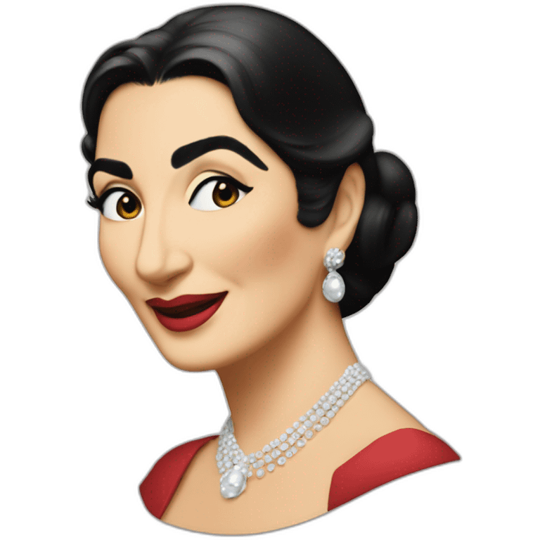 Maria Callas chante emoji