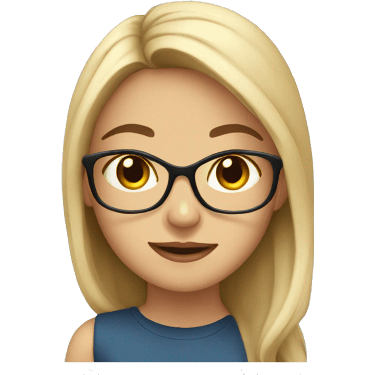 A beautiful young psychologist emoji