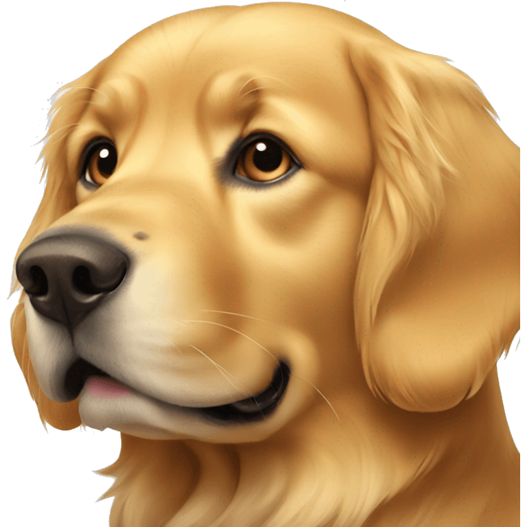 Golden retriever emoji