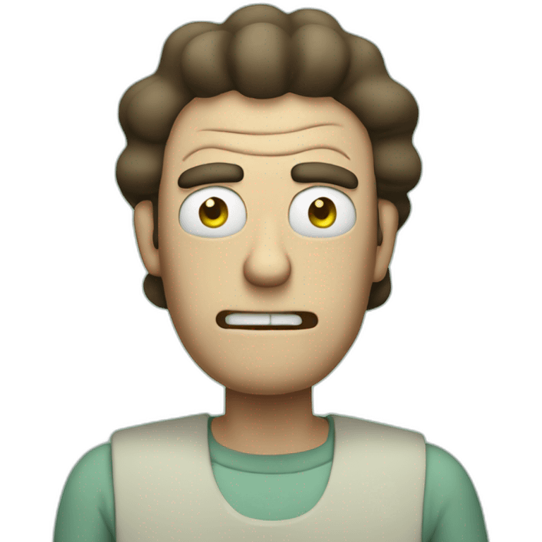 Rick from rick and Morty emoji