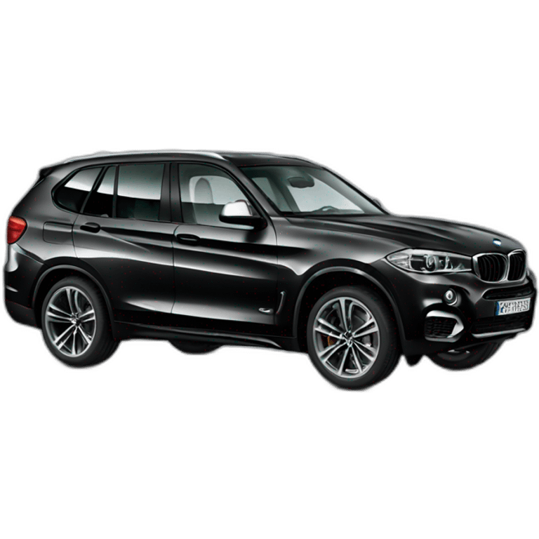 Bmw suv black emoji