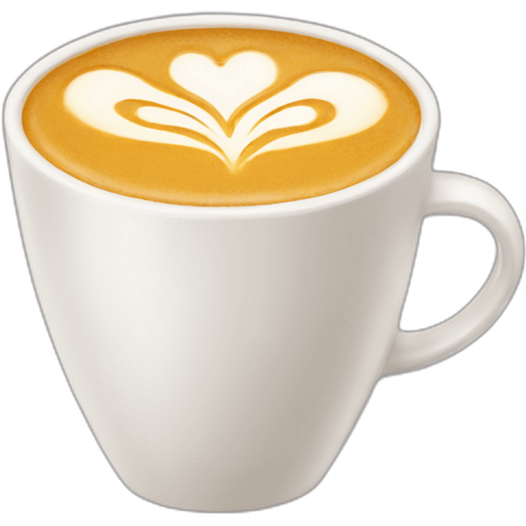 golden latte cup emoji