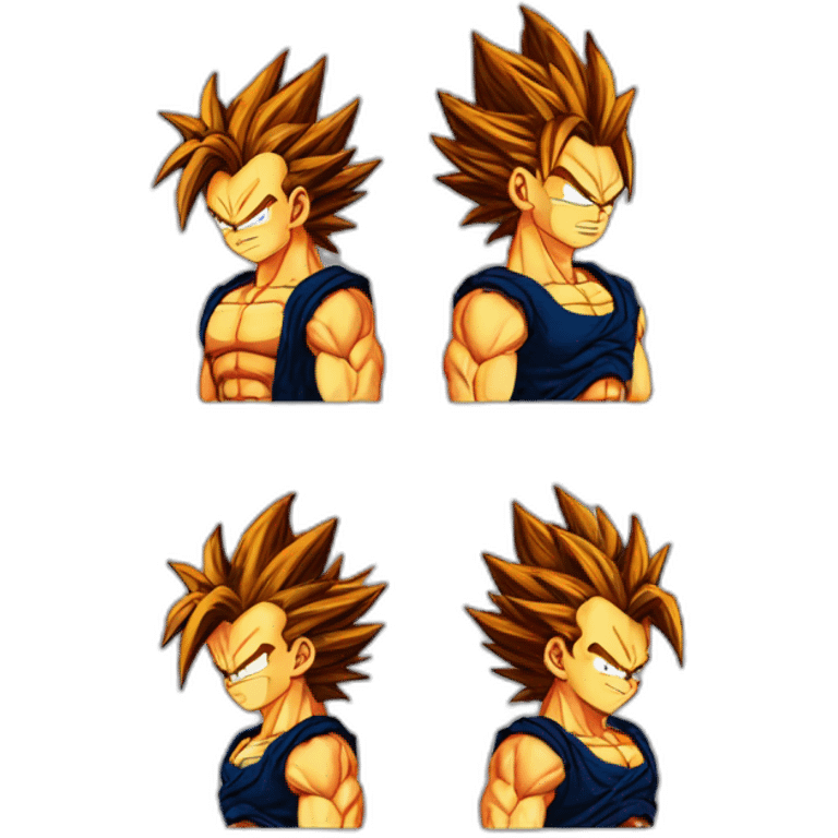 Super saiyan 4 Gogeta emoji