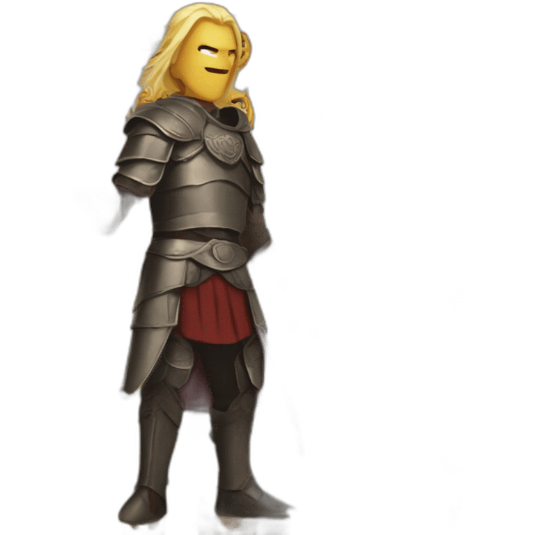 Aragon fighting Sauron emoji