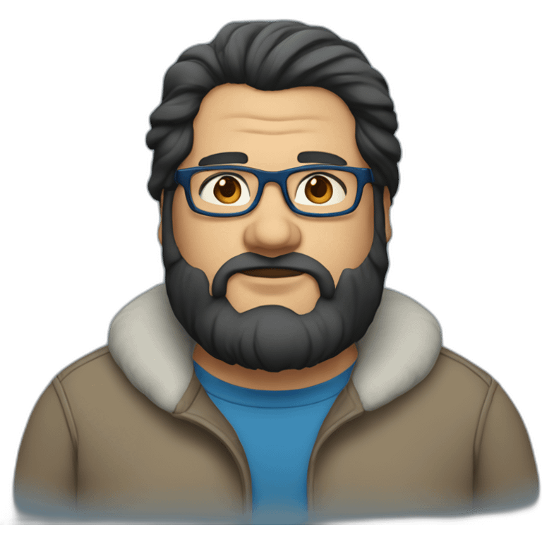 white-40-year-old-fat-man-with-long-black-hair-brown-eyes-blue-glasses-no-beard. emoji