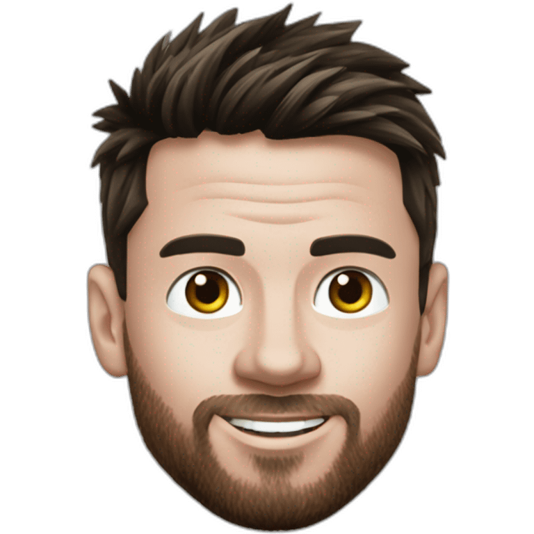 Messi sur Ronaldo emoji