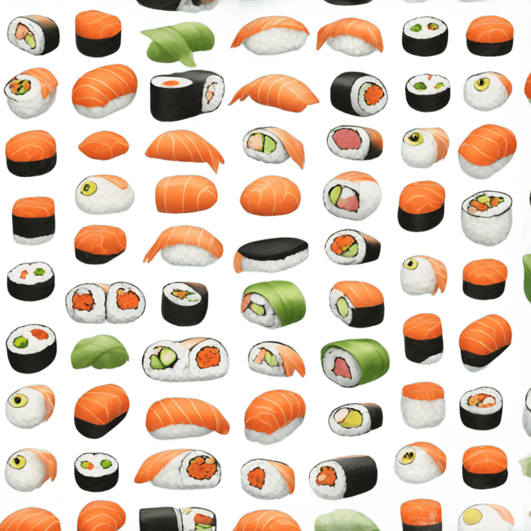 Sushi roll  emoji