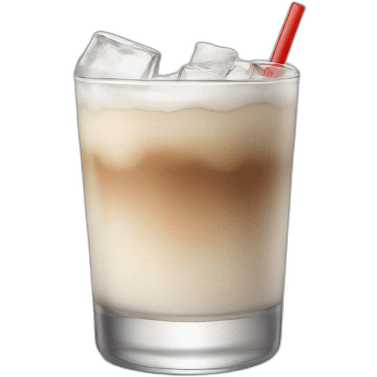 White Russian cocktail emoji