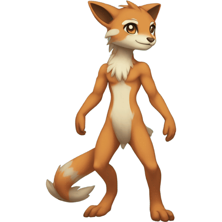 Anthro Sona Fakemon Full Body emoji