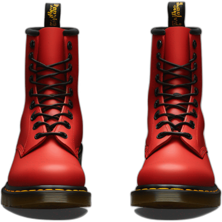 dr martens 1460 bex red emoji