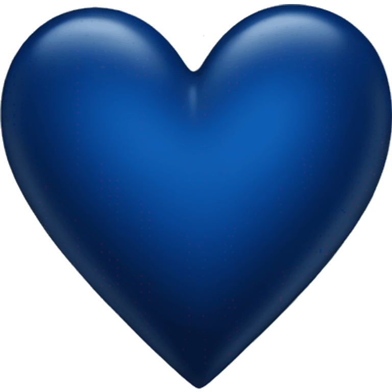 dark blue heart emoji