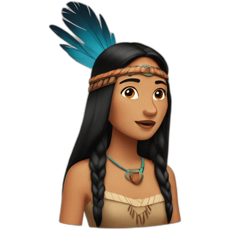 Pocahontas emoji