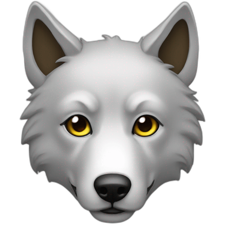 Loup moto emoji