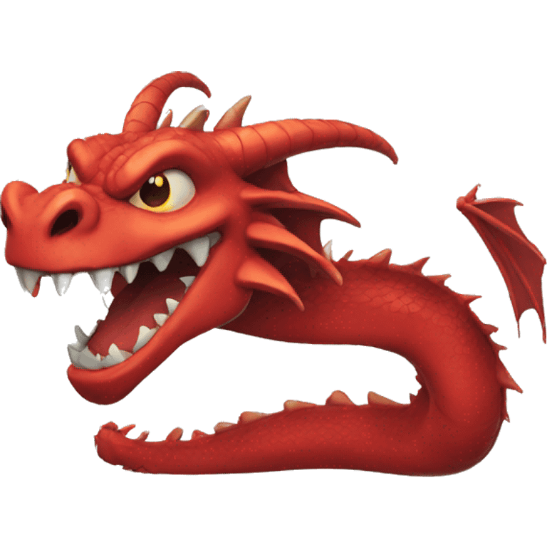 Evil Dragon emoji