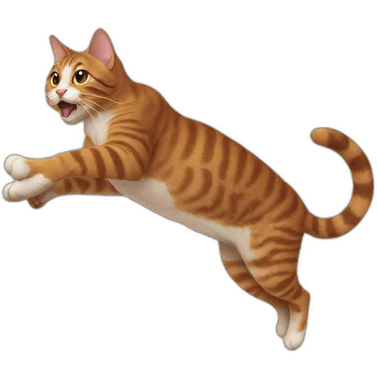 cat jump emoji