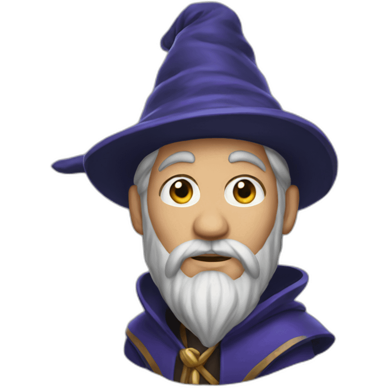 Epic wizard emoji