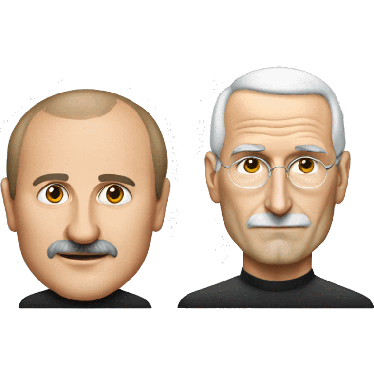  Lukashenko and Steve jobs  emoji