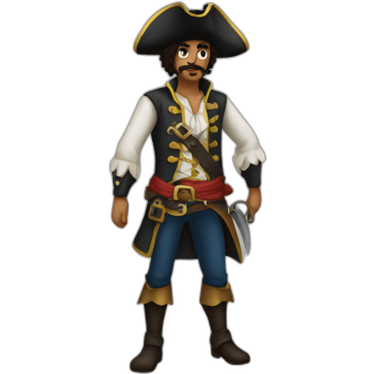 pirate fullbody emoji