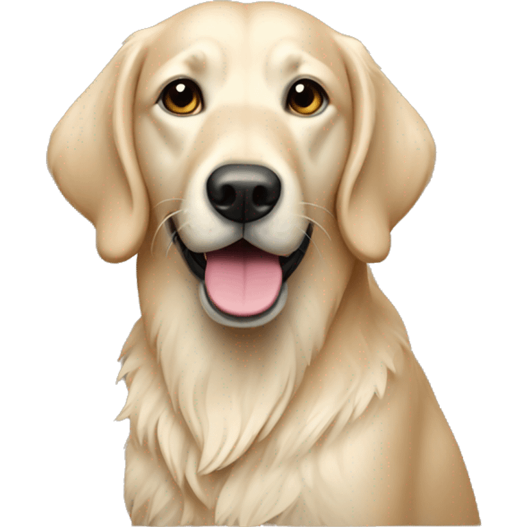 Flatcoated retreiver  emoji