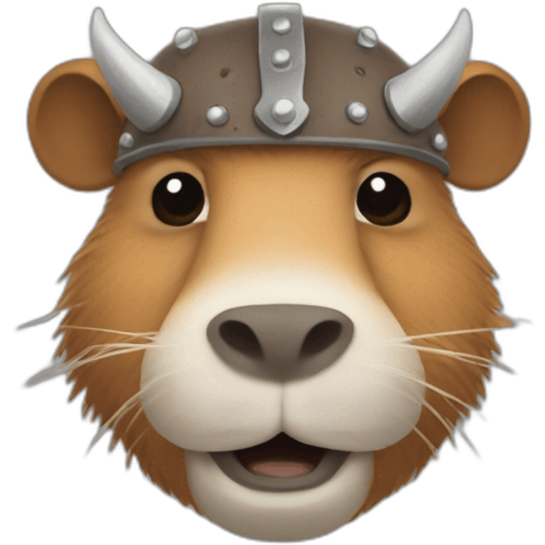 capybara viking emoji