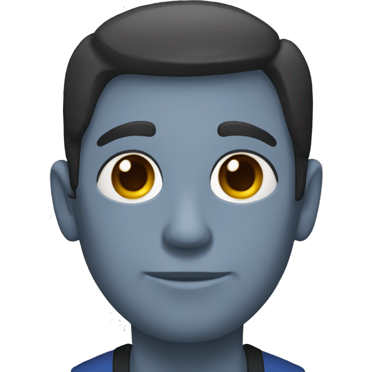 A sigma male emoji