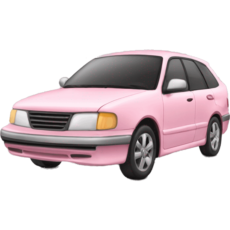 light pink car emoji