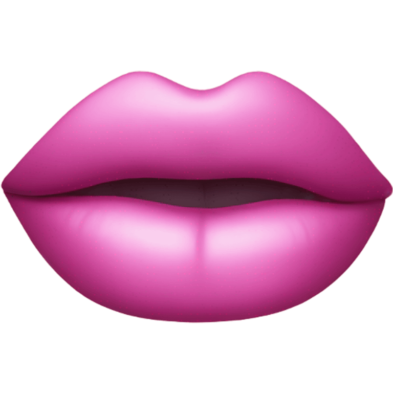 pink soft lipstic emoji