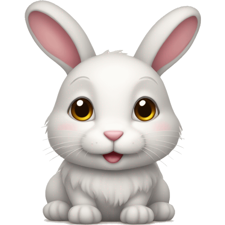 cute bunny emoji