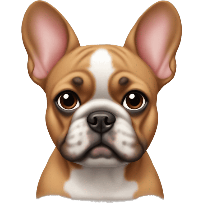 Red fawn frenchie emoji