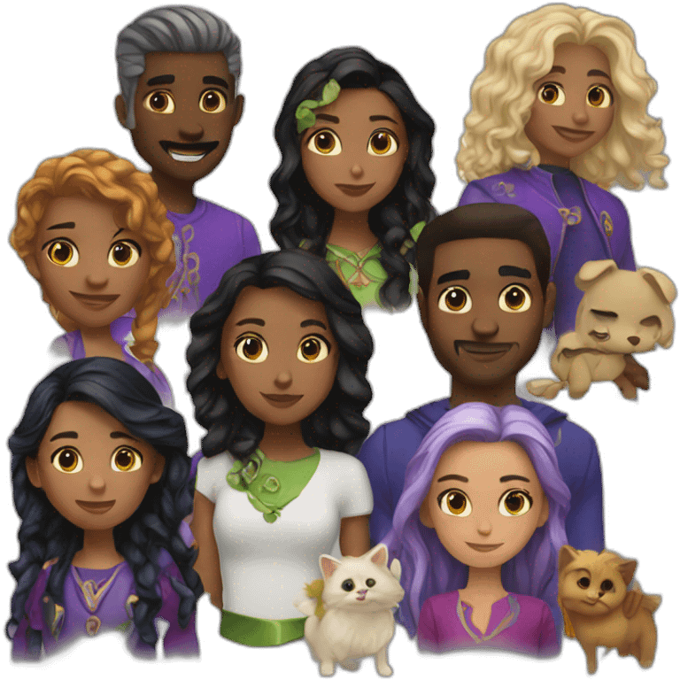 Descendants emoji