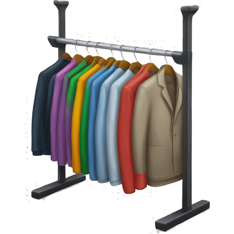 Clothing rack emoji