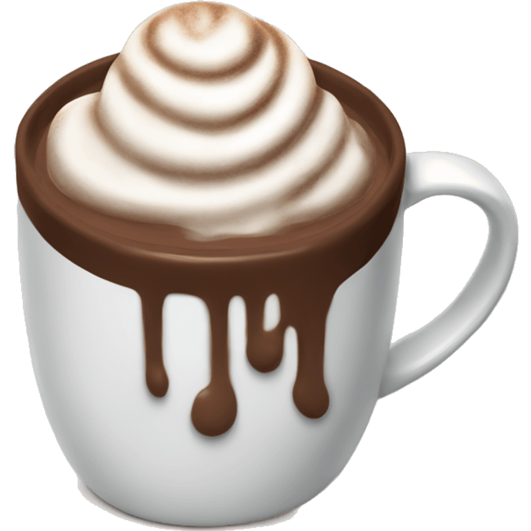 Hot chocolate emoji