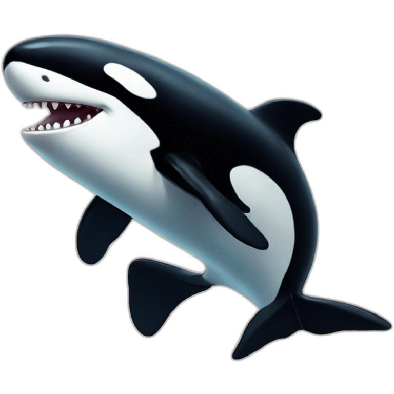 cute orca emoji