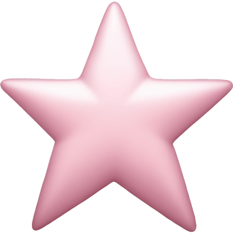 pale pink star sparkle emoji