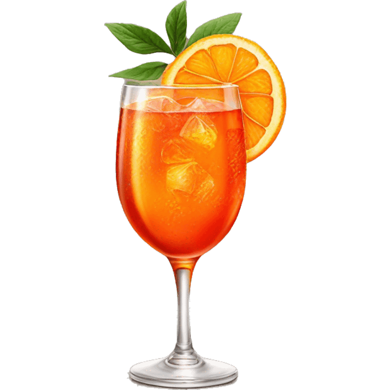 Aperol spritz emoji