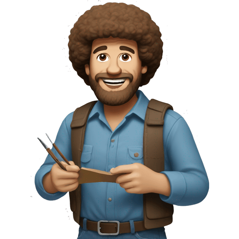 bob ross emoji