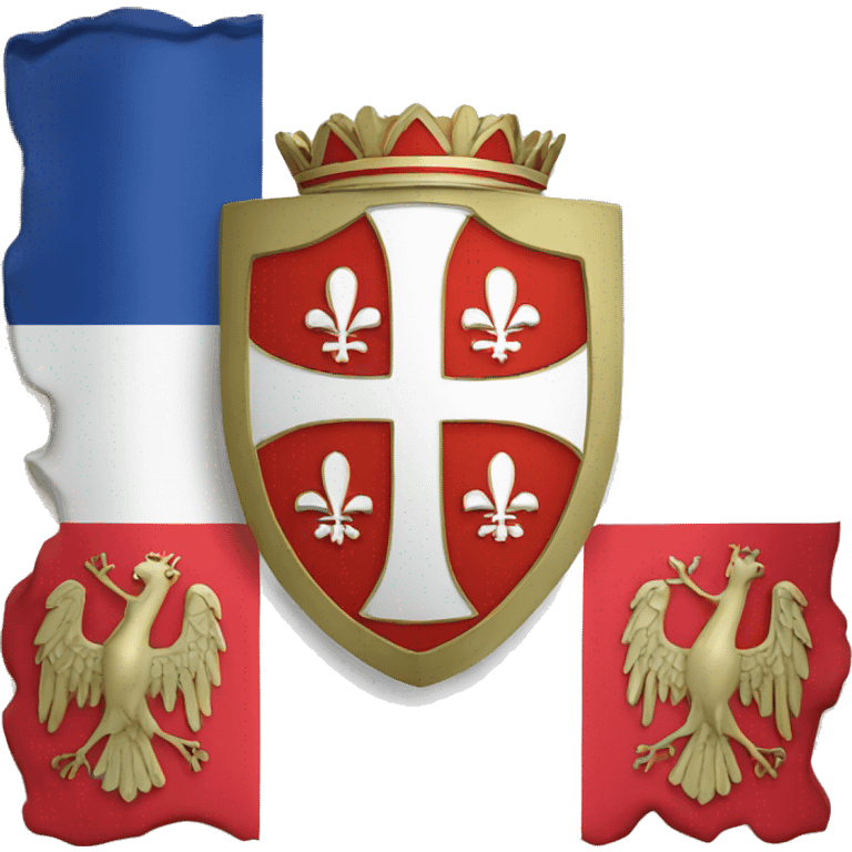 A Serbian Emblem emoji