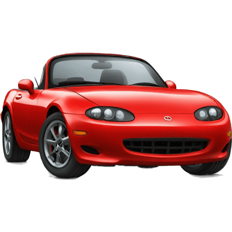 Red Miata  emoji