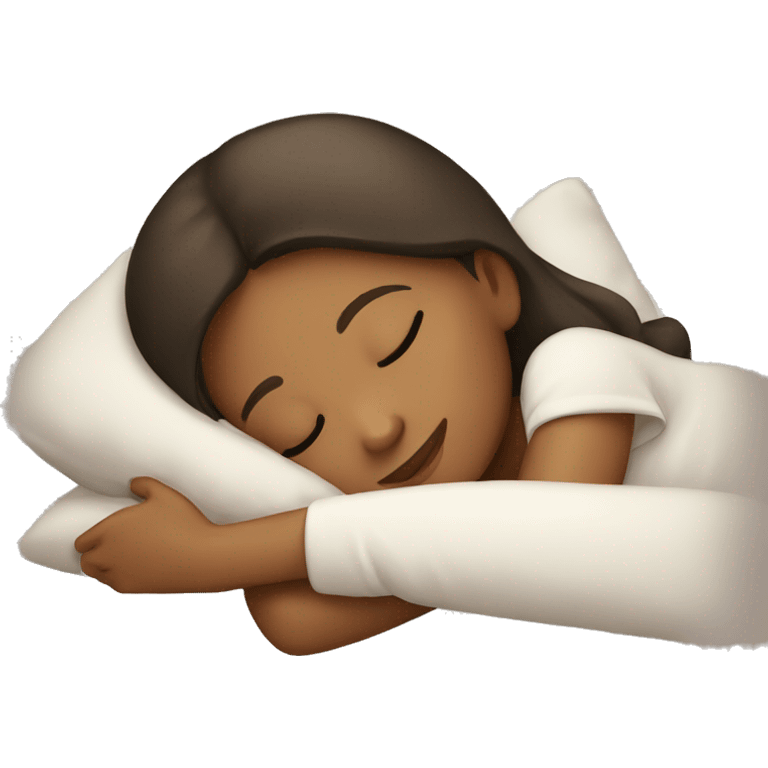 girl sleeping emoji