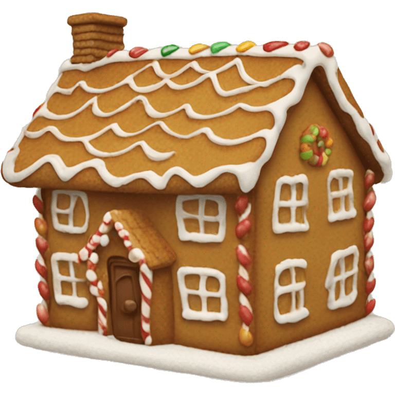 ginger bread house emoji